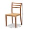 Baxton Studio Arthur MidCentury Modern Walnut Brown Mahogany Wood and Natural Rattan 2Piece Dining Chair Set 211-2PC-12759-ZORO - alternate 8